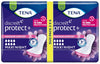 TENA LADY DISCREET MAXI NIGHT DUO PADS - 12S
