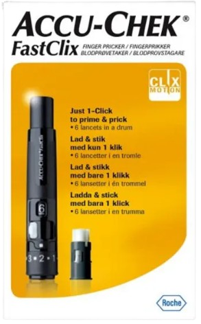 ACCU-CHEK FASTCLIX LANCING DEVICE - 1 PACK