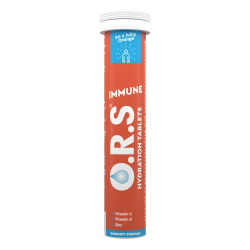 ORS Oral Rehydration Immune Orange - 20 Packs