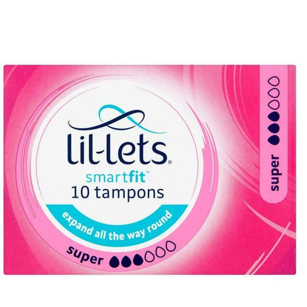 LIL-LETS TAMPON SUPER - 10 Pack