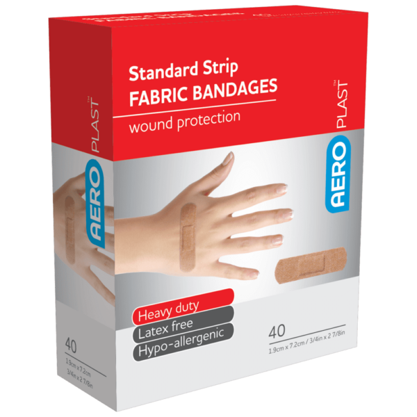 AERO FABRIC STANDARD STRIP PLASTER - 40 PACKS
