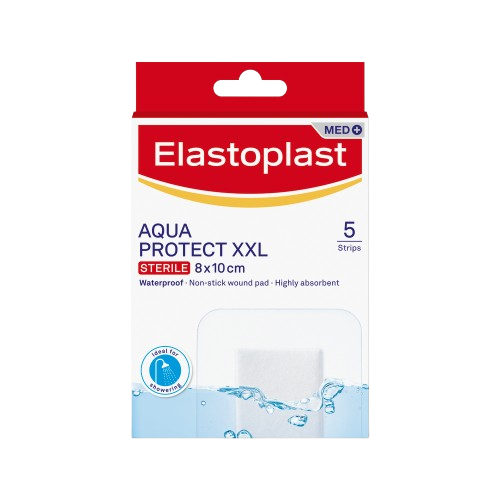Elastoplast Aqua Dressings  8X10CM 5 XXL - 5 Strips