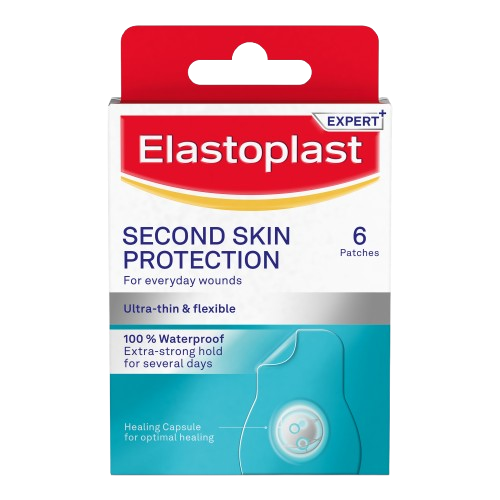 Elastoplast Second Skin Healing Plasters - 6 Patches