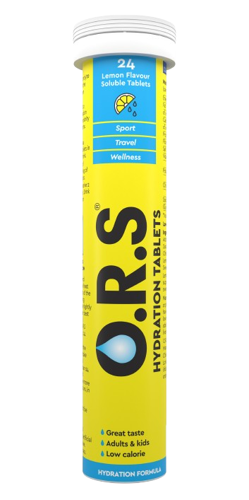 ORS Oral Rehydration Salts Lemon - 24 Packs