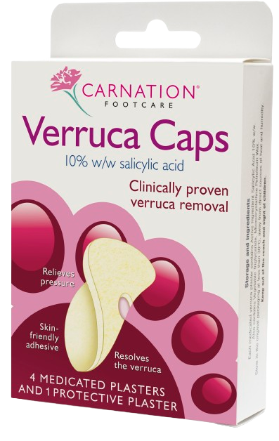 Carnation Verruca Care Plasters - 4 Packs