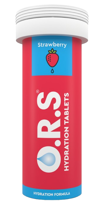 ORS Oral Rehydration Salts Strawberry - 12 Packs