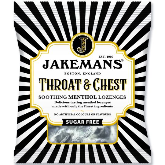 Jakemans Throat & Chest SF - 50g