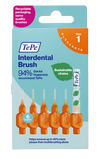 Tepe Interdental Brush 0.45(1) Orange - 6 Packs