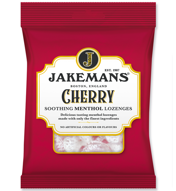 Jakemans Cherry Menthol - 160g