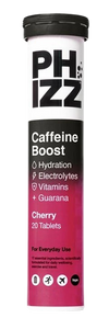 Phizz Daily Energy Cherry Caffeine - 20 Tabs