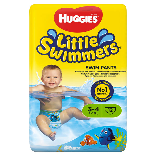 HUGGIES LITTLE SWIMMERS SIZE 3-4 - 12 Packs