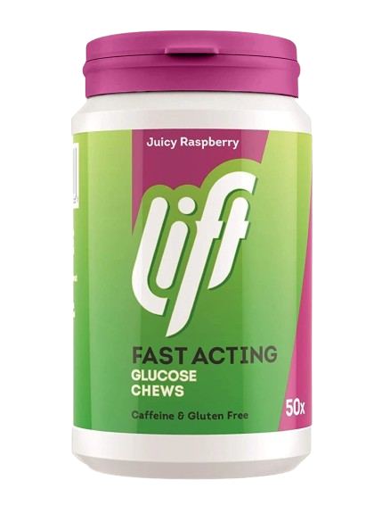Lift Tablets Raspberry Tub - 50 Tabs
