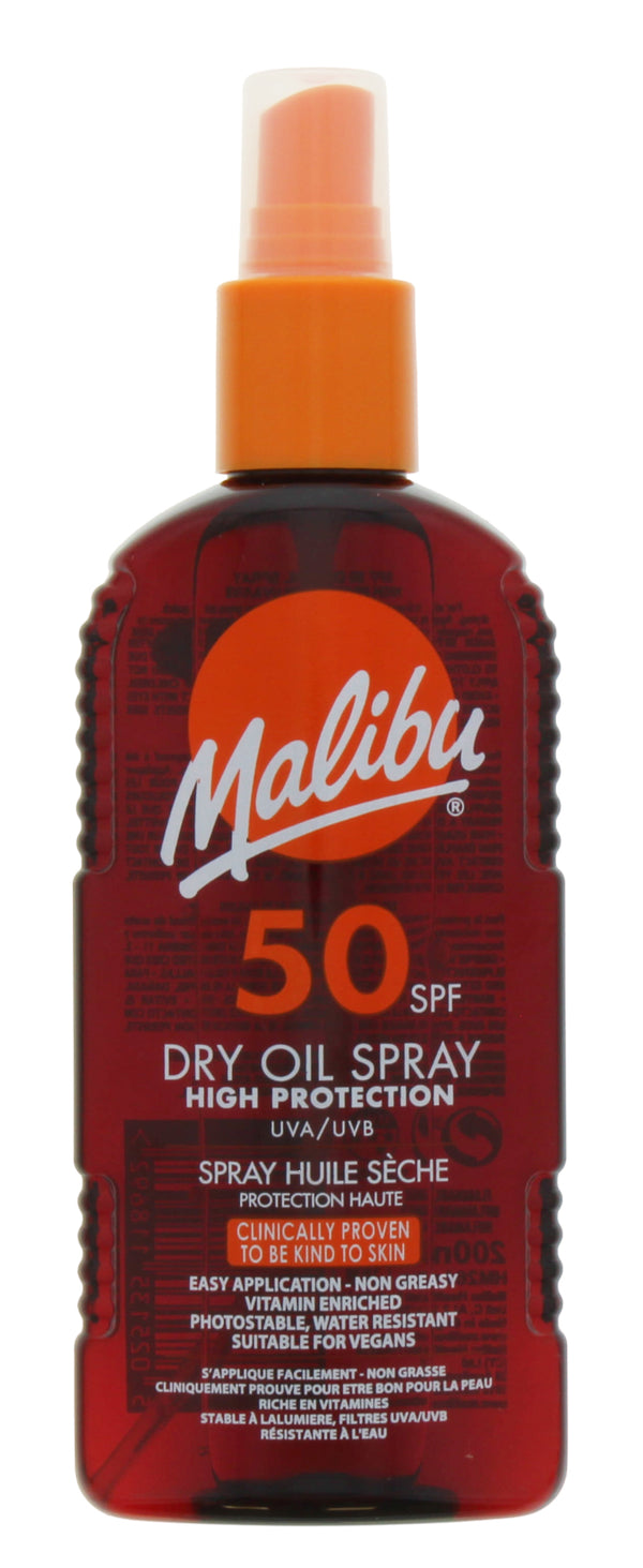 Malibu Sun Care SPF 50 Dry Oil Spray - 200ml