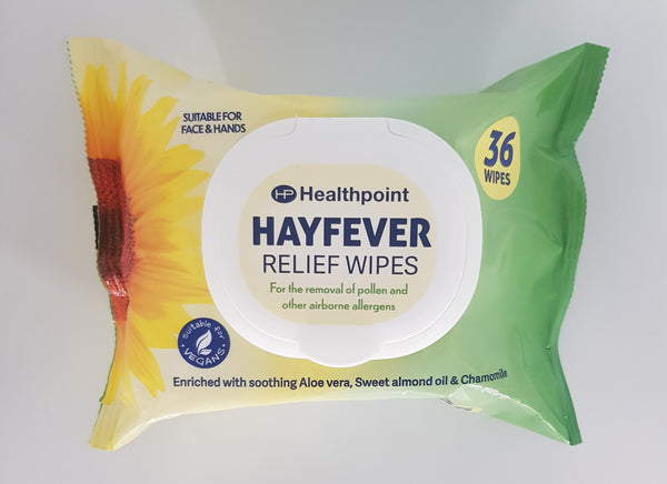 Healthpoint Hayfever Relief Wipes - 36 Wipes