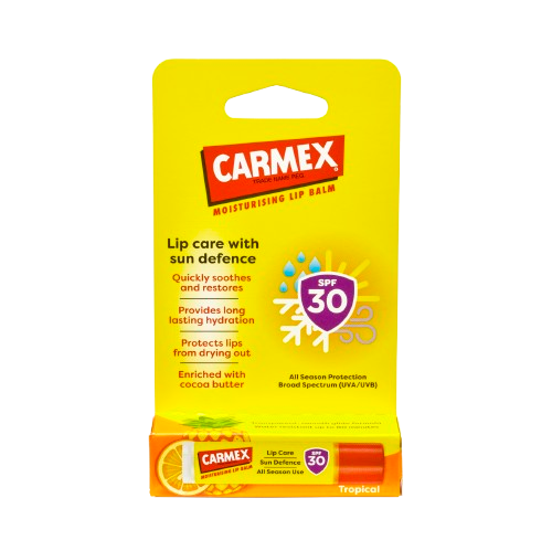 Carmex Tropical Lip Balm Stick SPF30 - 4.25g