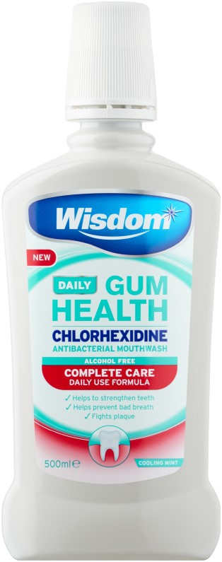 Wisdom Daily Gum Health Mouthwash - 500ml