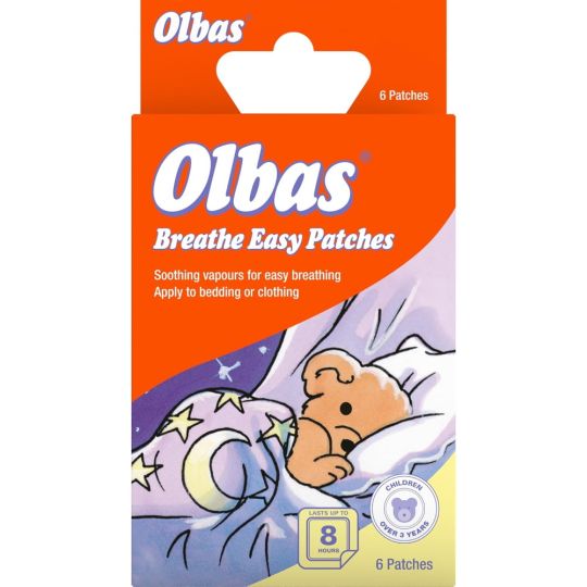 Olbas Breathe Easy Patches - 6s