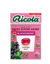Ricola Blackcurrant Sugar Free Box - 45g