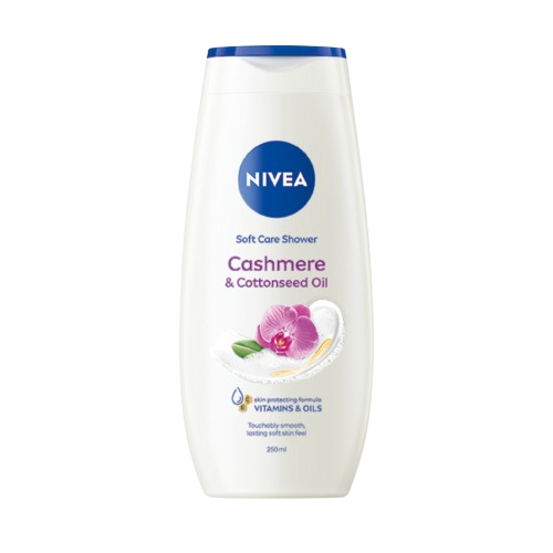 NIVEA SHOWER CASHMERE & COTTON SEED OIL - 250ML