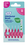 Tepe Interdental Brush 0.4(0) Pink - 6 Packs