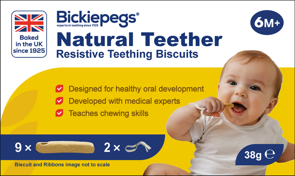 BICKIEPEGS TEETHING 9 BISCUITS -38gm