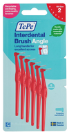 Tepe Angle Interdental Brush Red - 6 Packs