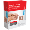 AERO FABRIC FINGER & KNUCKLE PLASTER - 12 PACKS