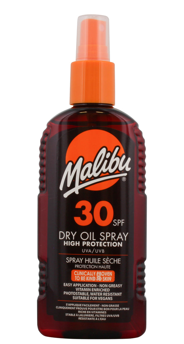 Malibu Sun Care SPF 30 Dry Oil Spray - 200ml