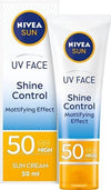 Nivea Sun Face Cream Shine CTRL SPF50+ 50ml