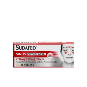 Sudafed Sinus Pressure & Pain Tabs - 12s