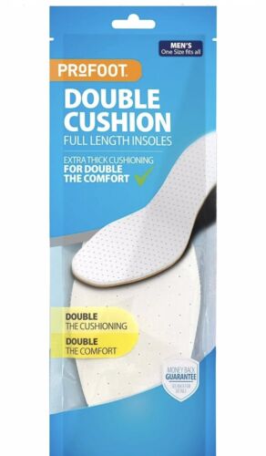 PROFOOT MENS DOUBLE CUSHION - 1 PAIR