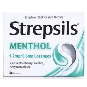 Strepsils Menthol Lonzenges - 36s